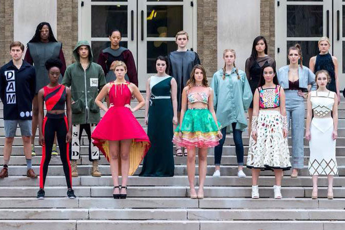 The Cornell Fashion Collective's recent runway show was supported by a Cornell Council for the Arts grant.