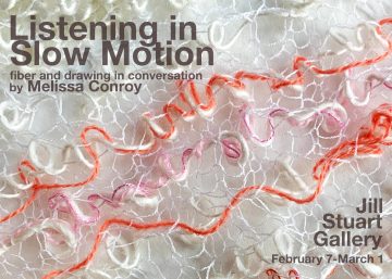 Listening in Slow Motion by Melissa Conroy